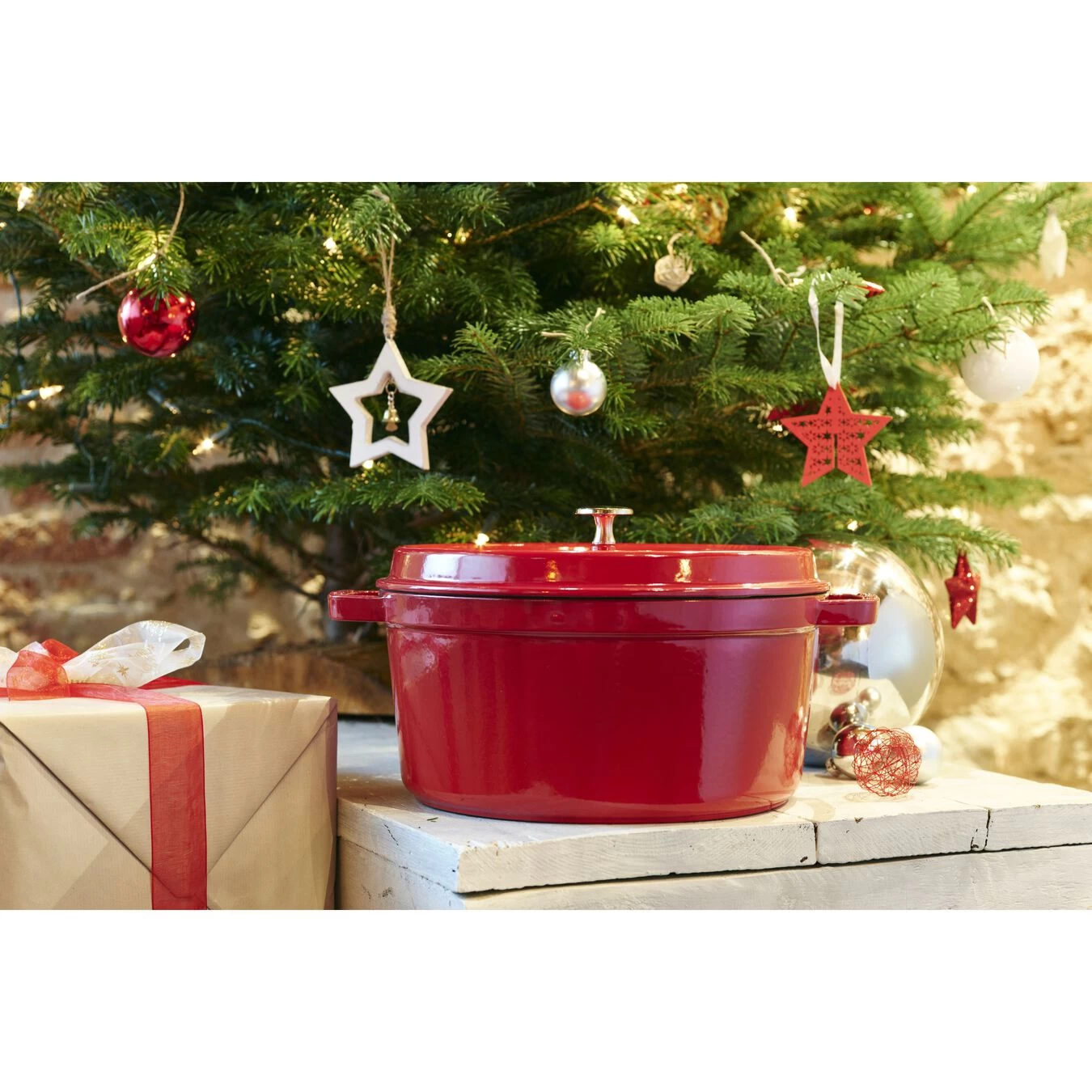 Staub Cocotte 30 Cm, Rond(e), Cerise, Fonte 8 Staub Cocotte 30 Cm, Rond(e), Cerise, Fonte – Image 6