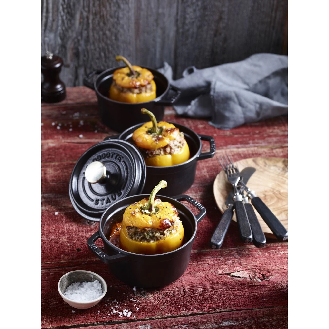 Staub Cocotte 14 Cm, Rond(e), Noir, Fonte 7 Staub Cocotte 14 Cm, Rond(e), Noir, Fonte – Image 5