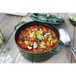 Staub Cocotte 28 Cm, Rond(e), Basilic, Fonte -Staub Cuisine 000017126