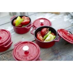 Staub Mini Cocotte 10 Cm, Rond(e), Cerise, Fonte -Staub Cuisine 000017127
