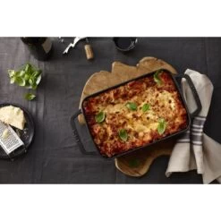 Staub Plat Empilable 30 X 20 Cm, Fonte -Staub Cuisine 000018009