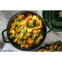 Staub Cocotte 24 Cm, Rond(e), Basilic, Fonte -Staub Cuisine 000019329