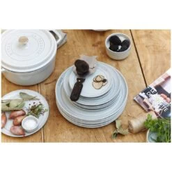 Staub Assiette Basse 15 Cm, Céramique, Truffe Blanche -Staub Cuisine 000019657