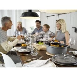 Staub Cocotte 17 Cm, Ovale, Gris Graphite, Fonte -Staub Cuisine 000020964