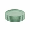 Staub Lot De 6 Assiettes Plates 15 Cm, Céramique, Sauge -Staub Cuisine 00234 SET EU