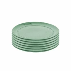 Staub Lot De 6 Assiettes Plates 15 Cm, Céramique, Sauge