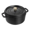 Staub Cocotte 24 Cm, Rond(e), Noir, Fonte -Staub Cuisine 1003195 3