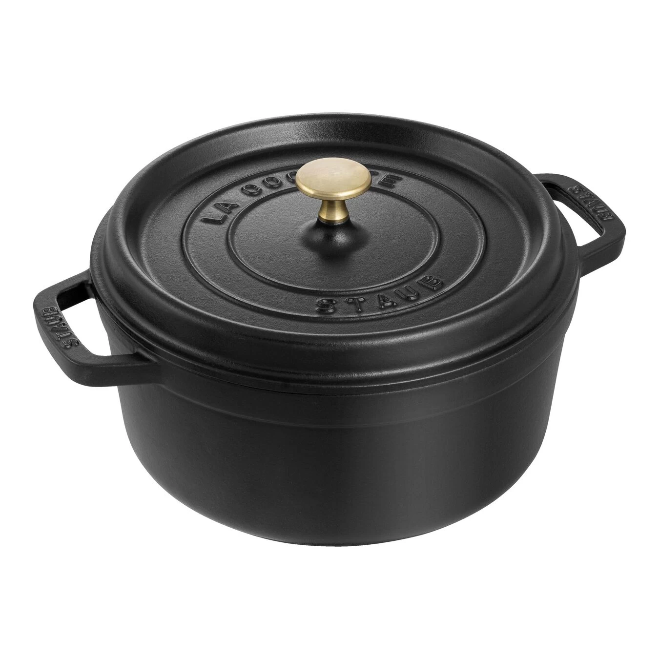 Staub Cocotte 24 Cm, Rond(e), Noir, Fonte 3 Staub Cocotte 24 Cm, Rond(e), Noir, Fonte