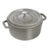 Staub Cocotte 24 Cm, Rond(e), Gris Graphite, Fonte -Staub Cuisine 1003199 3