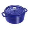Staub Cocotte 24 Cm, Rond(e), Bleu Intense, Fonte -Staub Cuisine 1004297 3