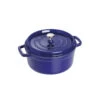 Cocotte En Fonte Ronde Staub, Trois Couches D'émail 3,8 L