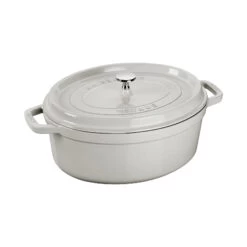 Fait-tout Staub White Truffle Oval