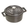 Staub Mini Cocotte 10 Cm, Rond(e), Gris Graphite, Fonte