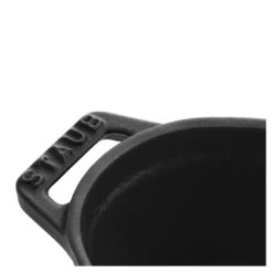 Staub Mini Cocotte 11 Cm, Ovale, Noir, Fonte -Staub Cuisine 40500 111 0 4