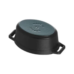 Staub Mini Cocotte 11 Cm, Ovale, Noir, Fonte -Staub Cuisine 40500 111 0 7