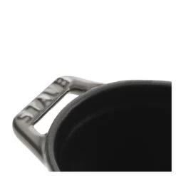 Staub Mini Cocotte 11 Cm, Ovale, Gris Graphite, Fonte 9 Staub Mini Cocotte 11 Cm, Ovale, Gris Graphite, Fonte -Staub Cuisine 40500 116 0 3