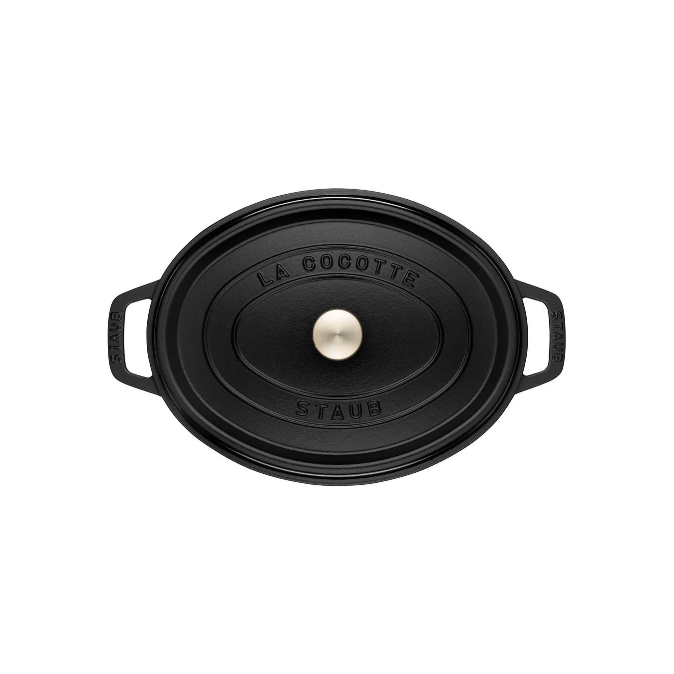 Staub Cocotte 33 Cm, Ovale, Noir, Fonte 6 Staub Cocotte 33 Cm, Ovale, Noir, Fonte – Image 4