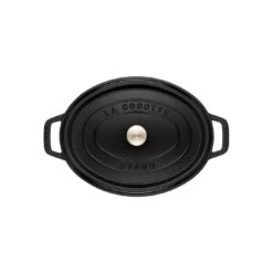 Staub Cocotte 27 Cm, Ovale, Noir, Fonte -Staub Cuisine 40500 231 0 3
