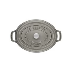 Staub Cocotte 29 Cm, Ovale, Gris Graphite, Fonte 7 Staub Cocotte 29 Cm, Ovale, Gris Graphite, Fonte -Staub Cuisine 40500 236 0 2 6
