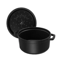 Staub Cocotte 24 Cm, Rond(e), Noir, Fonte 10 Staub Cocotte 24 Cm, Rond(e), Noir, Fonte -Staub Cuisine 40500 241 0 6 7