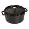 Staub Cocotte 28 Cm, Rond(e), Noir, Fonte -Staub Cuisine 40500 281 0 1