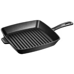 Staub Gril Américain 26 Cm, Fonte, Noir