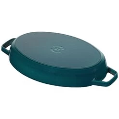 Staub Plat Empilable Avec Couvercle 33 Cm, Fonte -Staub Cuisine 40501 125 0 4
