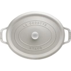 Staub Cocotte 31 Cm, Ovale, Truffe Blanche, Fonte -Staub Cuisine 40501416 3