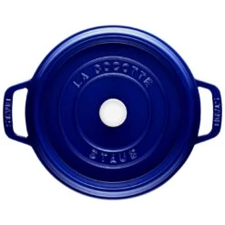 Staub Cocotte 30 Cm, Rond(e), Bleu Intense, Fonte -Staub Cuisine 40506 572 0 000000241