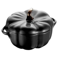 Staub Cocotte 15 Cm, Citrouille, Noir, Céramique -Staub Cuisine 40508 549 0 7