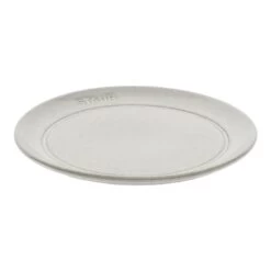 Staub Assiette Basse 15 Cm, Céramique, Truffe Blanche