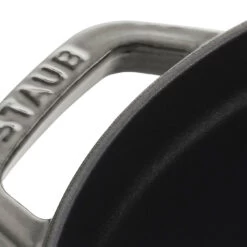 Staub Cocotte 18 Cm, Rond(e), Gris Graphite, Fonte -Staub Cuisine 40509 304 0 3 1