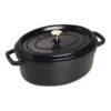 Staub Cocotte 29 Cm, Ovale, Noir, Fonte -Staub Cuisine 40509 315 0 1