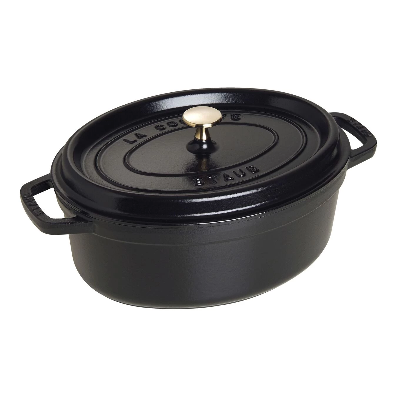 Staub Cocotte 29 Cm, Ovale, Noir, Fonte 3 Staub Cocotte 29 Cm, Ovale, Noir, Fonte