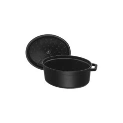 Staub Cocotte 27 Cm, Ovale, Noir, Fonte -Staub Cuisine 40509 315 0 4 1