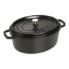 Staub Cocotte 31 Cm, Ovale, Noir, Fonte -Staub Cuisine 40509 319 0 1