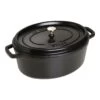 Staub Cocotte 33 Cm, Ovale, Noir, Fonte -Staub Cuisine 40509 322 0 1