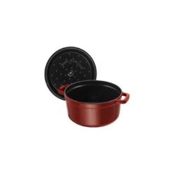 Staub Cocotte 24 Cm, Rond(e), Grenadine, Fonte -Staub Cuisine 40509 357 0 3 1