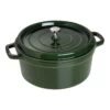 Staub Cocotte 28 Cm, Rond(e), Basilic, Fonte