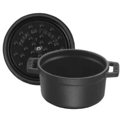 Staub Cocotte 12 Cm, Rond(e), Noir, Fonte -Staub Cuisine 40509 471 0 000000882