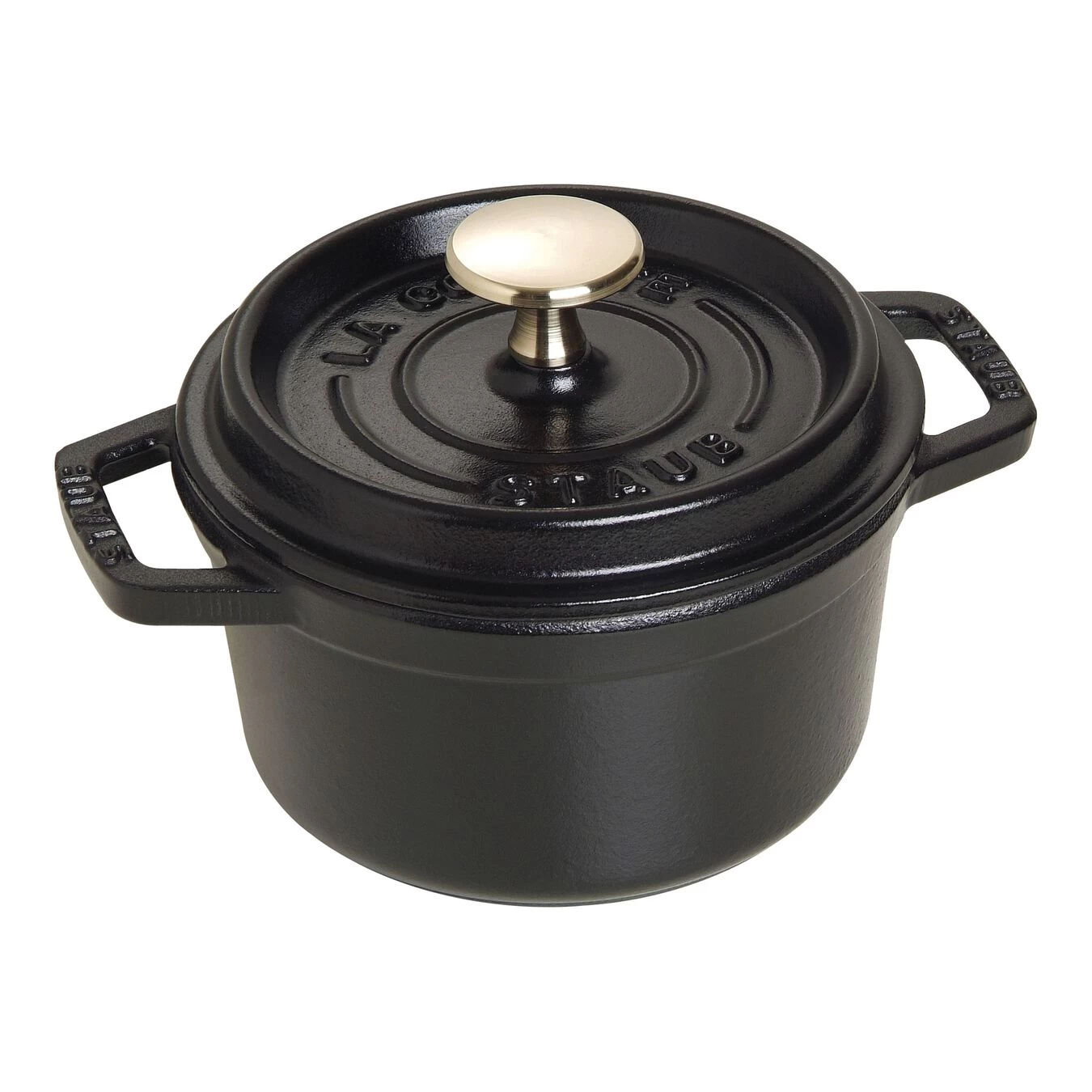 Staub Cocotte 14 Cm, Rond(e), Noir, Fonte 3 Staub Cocotte 14 Cm, Rond(e), Noir, Fonte