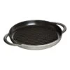 Staub Pure Gril 26 Cm, Rond(e), Gris Graphite, Fonte -Staub Cuisine 40509 522 0 1