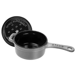Staub Casserolette 10 Cm, Fonte, Gris Graphite 11 Staub Casserolette 10 Cm, Fonte, Gris Graphite -Staub Cuisine 40509 536 0 6