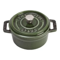 Staub Mini Cocotte 10 Cm, Rond(e), Basilic, Fonte