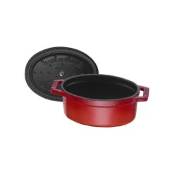 Staub Mini Cocotte 11 Cm, Ovale, Cerise, Fonte -Staub Cuisine 40509 807 0 5