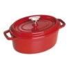 Staub Cocotte 23 Cm, Ovale, Cerise, Fonte -Staub Cuisine 40509 830 0 1