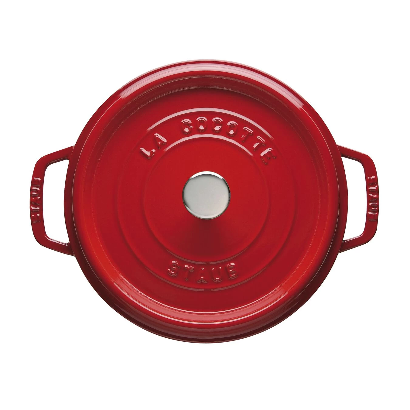 Staub Cocotte 28 Cm, Rond(e), Cerise, Fonte 5 Staub Cocotte 28 Cm, Rond(e), Cerise, Fonte – Image 3