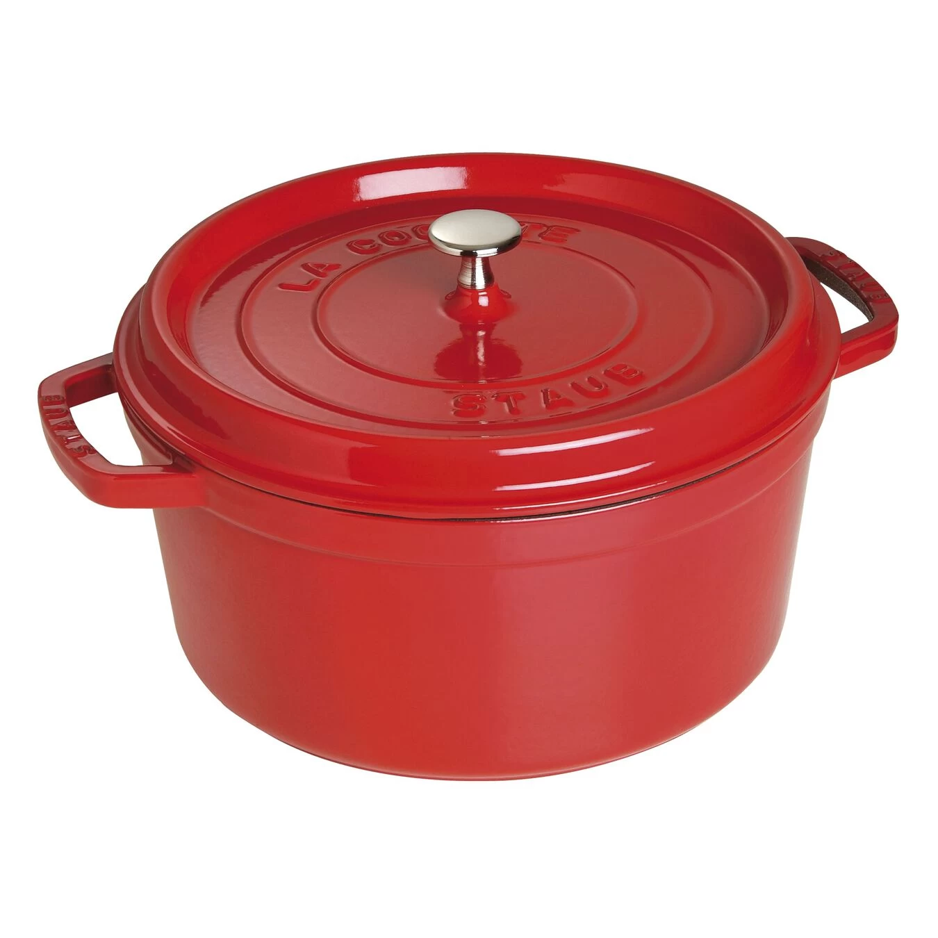 Staub Cocotte 28 Cm, Rond(e), Cerise, Fonte 3 Staub Cocotte 28 Cm, Rond(e), Cerise, Fonte