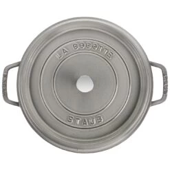 Staub Cocotte 30 Cm, Rond(e), Gris Graphite, Fonte -Staub Cuisine 40509 862 0 000000887