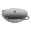 Staub Wok Avec Couvercle En Verre 37 Cm, Fonte -Staub Cuisine 40509336 1